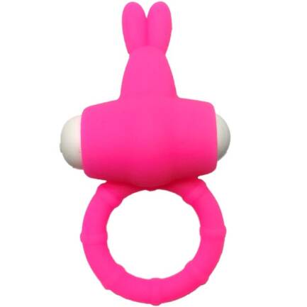 ARMONY - MS BUNNY ANILLO VIBRADOR SILICONA ROSA - Imagen 3