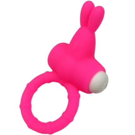 ARMONY - MS BUNNY ANILLO VIBRADOR SILICONA ROSA - Imagen 4