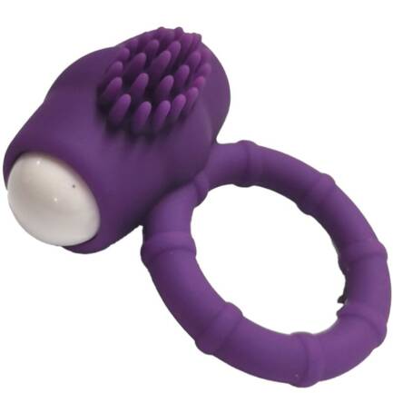 ARMONY - POWER O ANILLO VIBRADOR SILICONA MORADO - Imagen 3