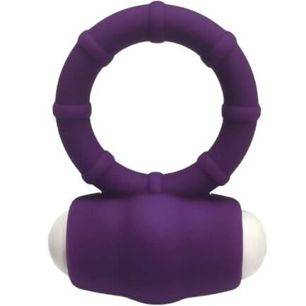 ARMONY - POWER O ANILLO VIBRADOR SILICONA MORADO - Imagen 4