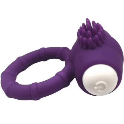 ARMONY - POWER O ANILLO VIBRADOR SILICONA MORADO - Imagen 5