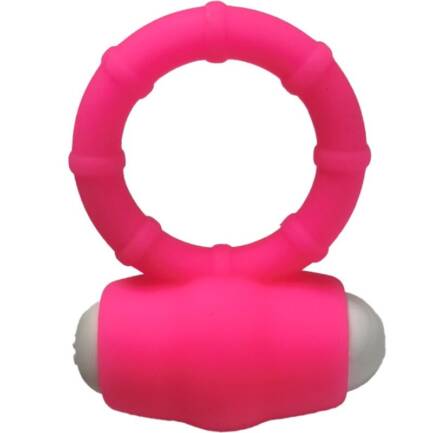 ARMONY - POWER O ANILLO VIBRADOR SILICONA ROSA - Imagen 2