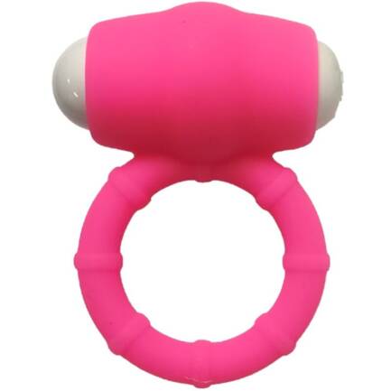 ARMONY - POWER O ANILLO VIBRADOR SILICONA ROSA - Imagen 4