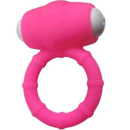 ARMONY - POWER O ANILLO VIBRADOR SILICONA ROSA - Imagen 5