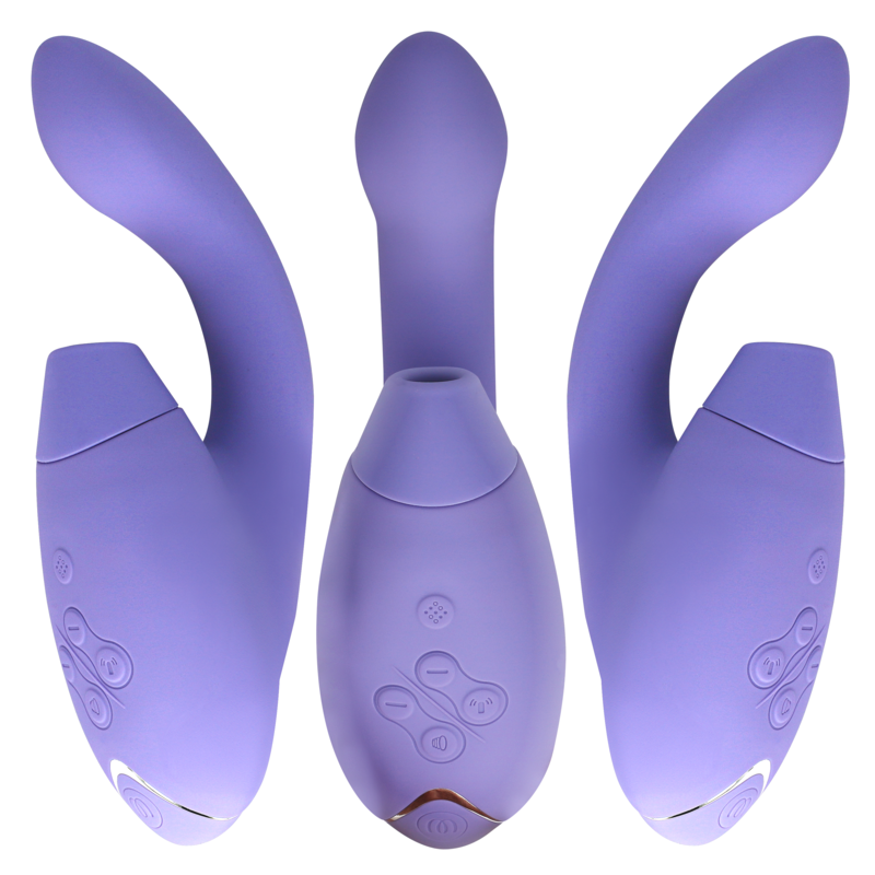 WOMANIZER - DUO 2 ESTIMULADOR LILA - Imagen 2