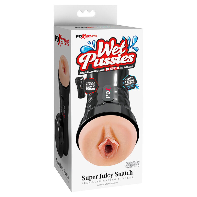 PDX EXTREME - WET PUSSIES MASTURBADOR VAGINA AUTOLUBRICANTE NATURAL - Imagen 2