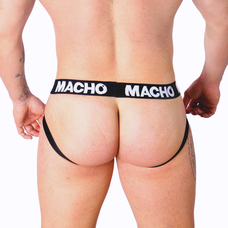 MACHO - MX26X1 JOCK GRID BLANC S – Image 4