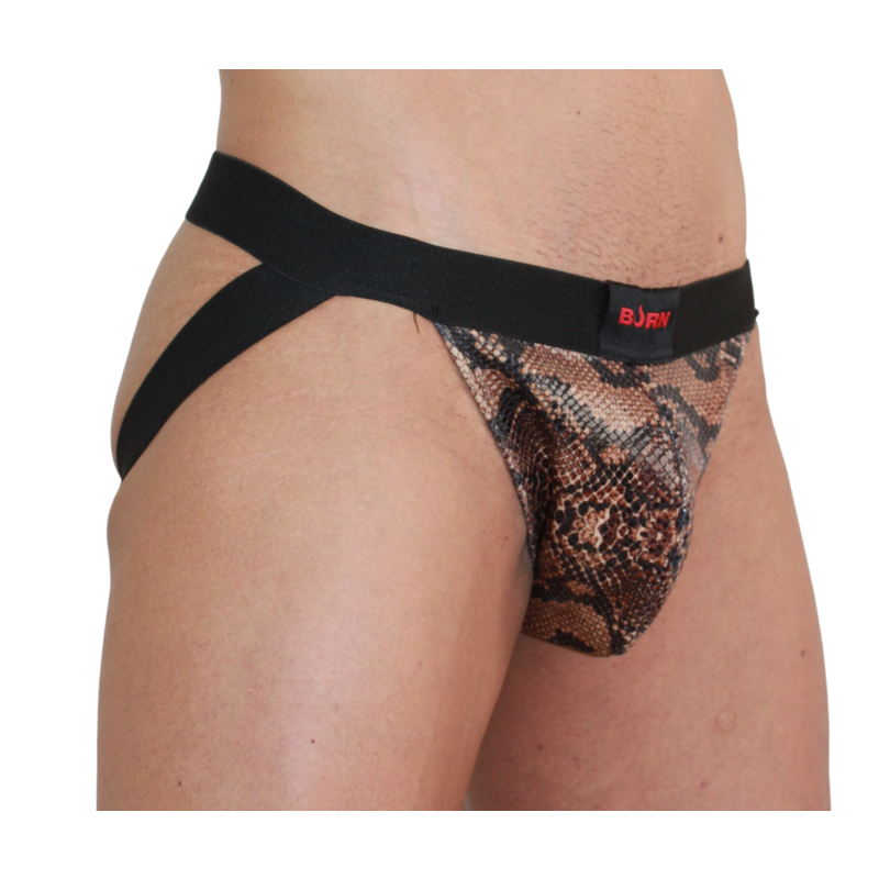 BURN - 002 JOCK SNAKE NERO S - immagine 2