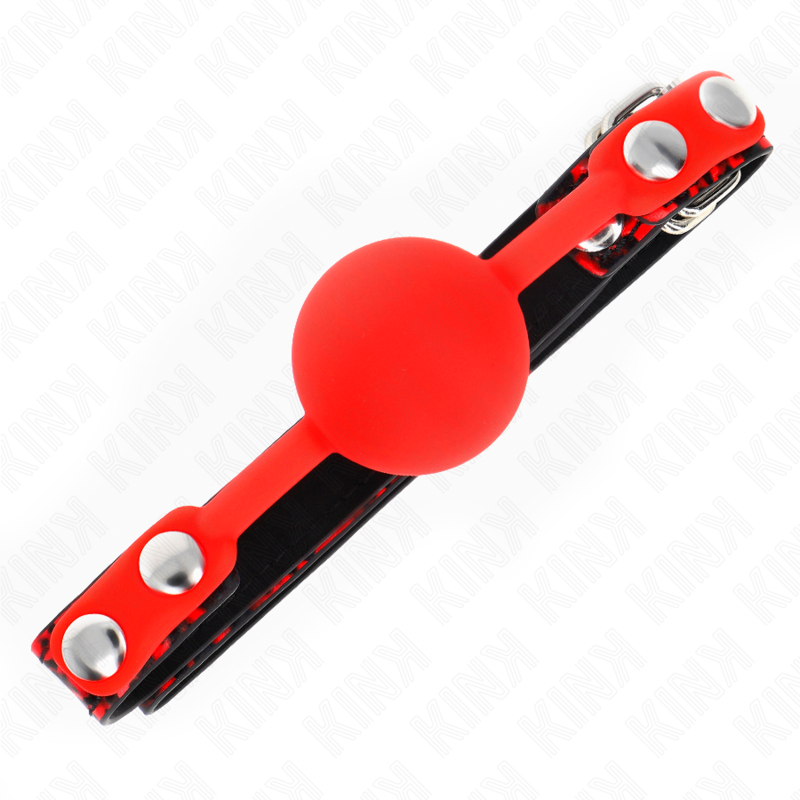 KINK - SILIKONBALL 4 CM GAG MODELL 2 60 x 2 CM – Bild 3