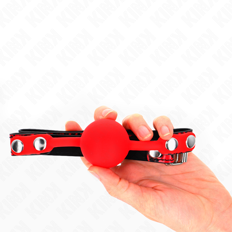 KINK - SILIKONBALL 4 CM GAG MODELL 2 60 x 2 CM – Bild 5