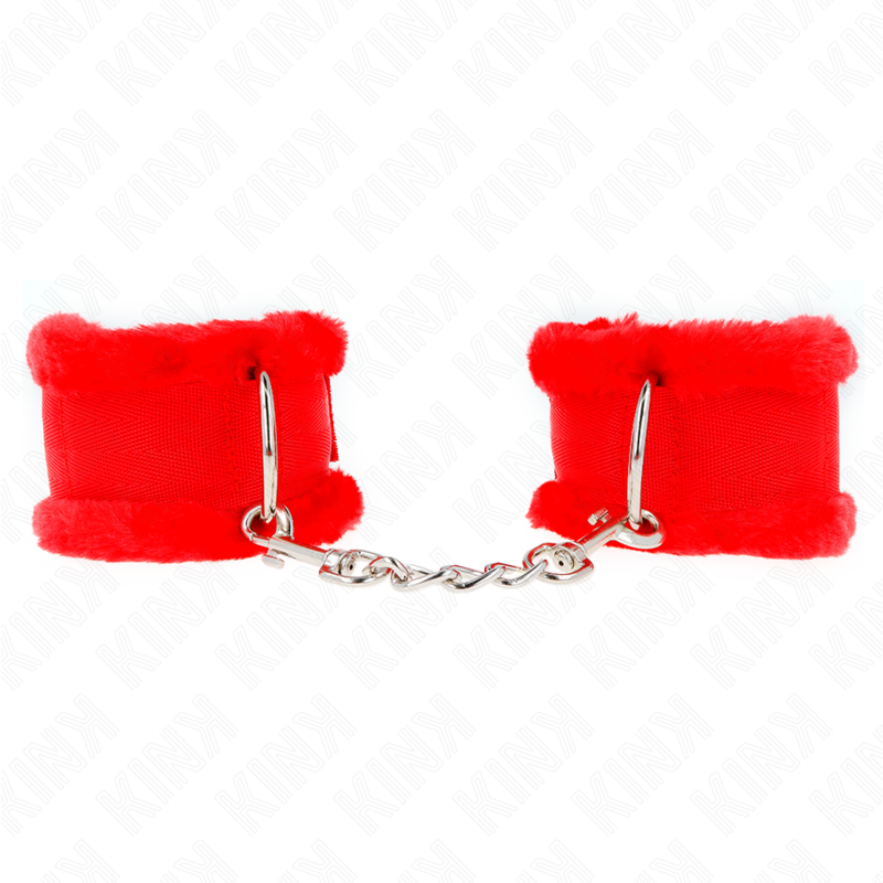 KINK - MUÑEQUERAS FORRADA ROJO AJUSTABLE 17-31 CM X 7 CM - Imagen 2