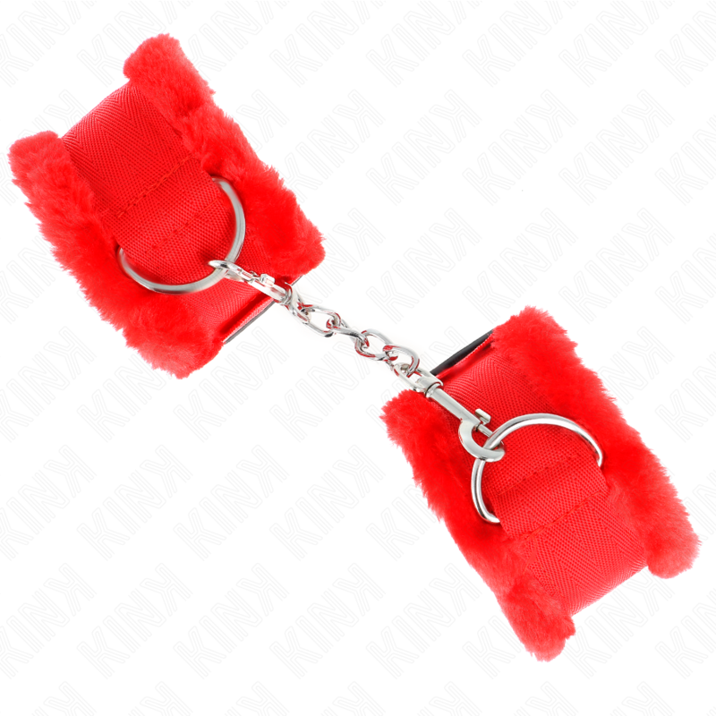 KINK - MUÑEQUERAS FORRADA ROJO AJUSTABLE 17-31 CM X 7 CM - Imagen 3