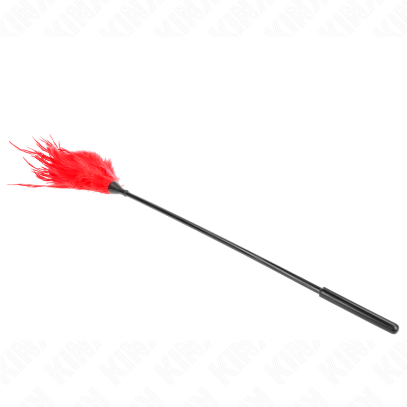KINK - PLUMAS MÚLTIPLES PARA COSQUILLAS ROJO 45 CM - Imagen 3