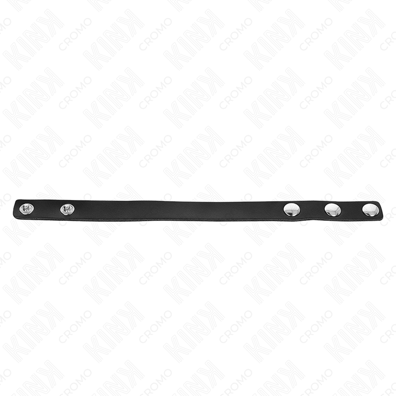 KINK - PENISRING AUS LEDER MIT DRUCKVERSCHLUSS 21,5 X 1,5 CM – Bild 4