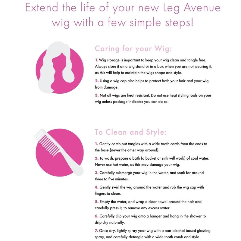 LEG AVENUE - PELUCA BOB FLUORESCENTE VERDE NEON - Imagen 3