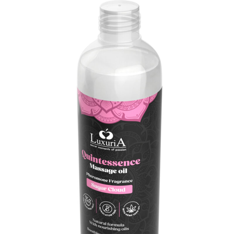 INTIMATELINE LUXURIA - HUILE DE MASSAGE NUAGE DE SUCRE 150 ML – Image 2