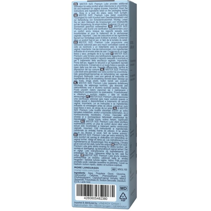 MISTER SIZE - LUBRIFIANT PREMIUM 100 ML – Image 4