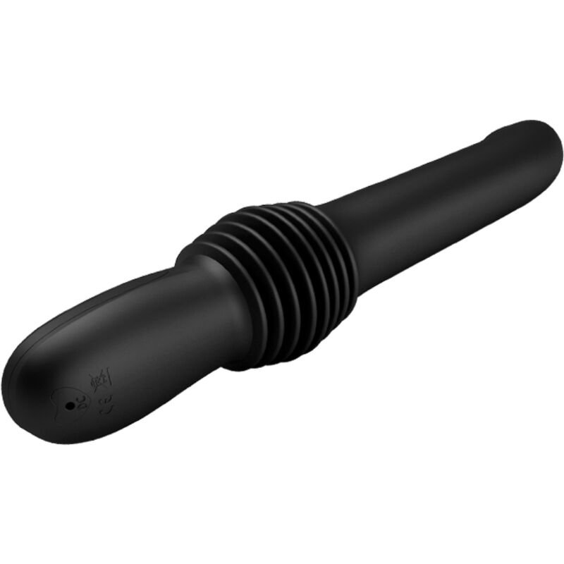 PRETTY LOVE - PAZUZU VIBRADOR 3 MODOS DE EMPUJE NEGRO - Imagen 4