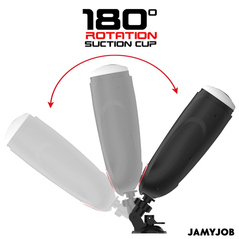 JAMYJOB - MASTURBATORE VAGINALE AUTOMATICO A GRAVITÀ 5 MODALITÀ DI ASPIRAZIONE - immagine 4