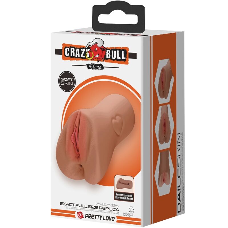 CRAZY BULL - SCHARLACHROTES VAGINA- UND ANUS-DESIGN MIT HERZFLEISCH – Bild 5