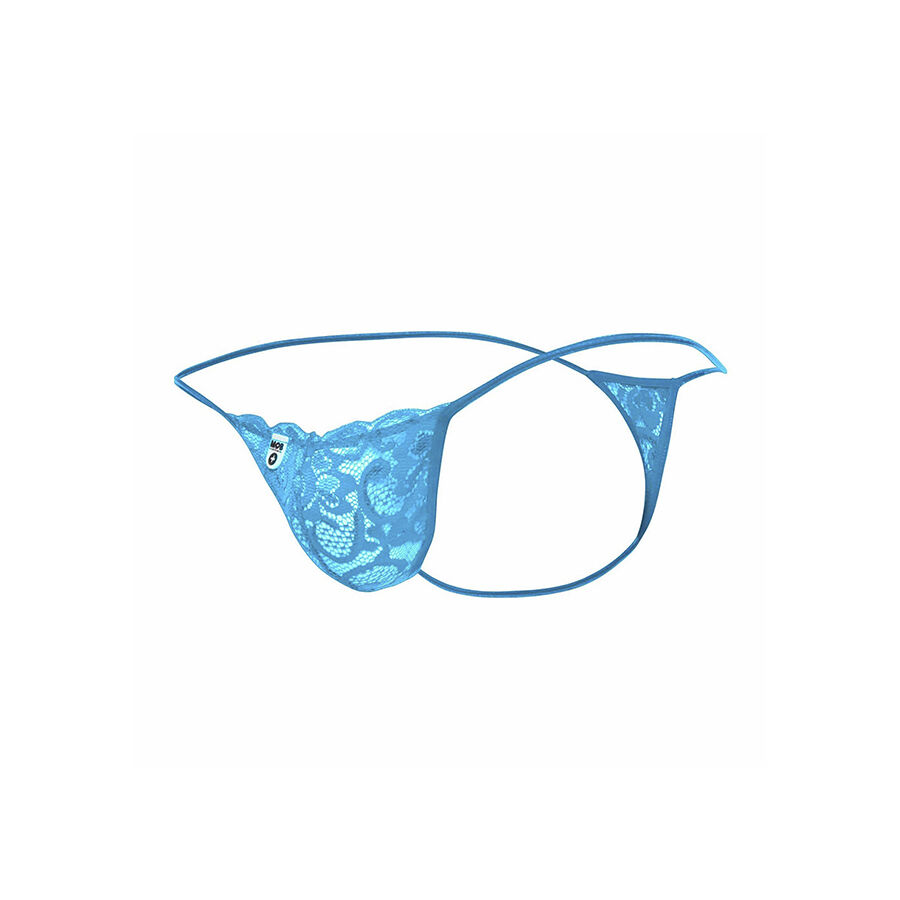 MOB - AQUA SPITZEN-TANGA GRÖSSE L/XL – Bild 5