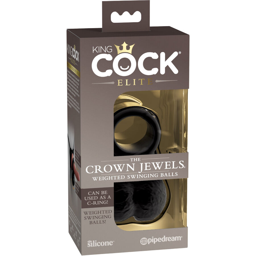 KING COCK - DIE KRONJUWELEN GEWICHTETE SCHWINGENDE KUGELN AUS SILIKON – Bild 4