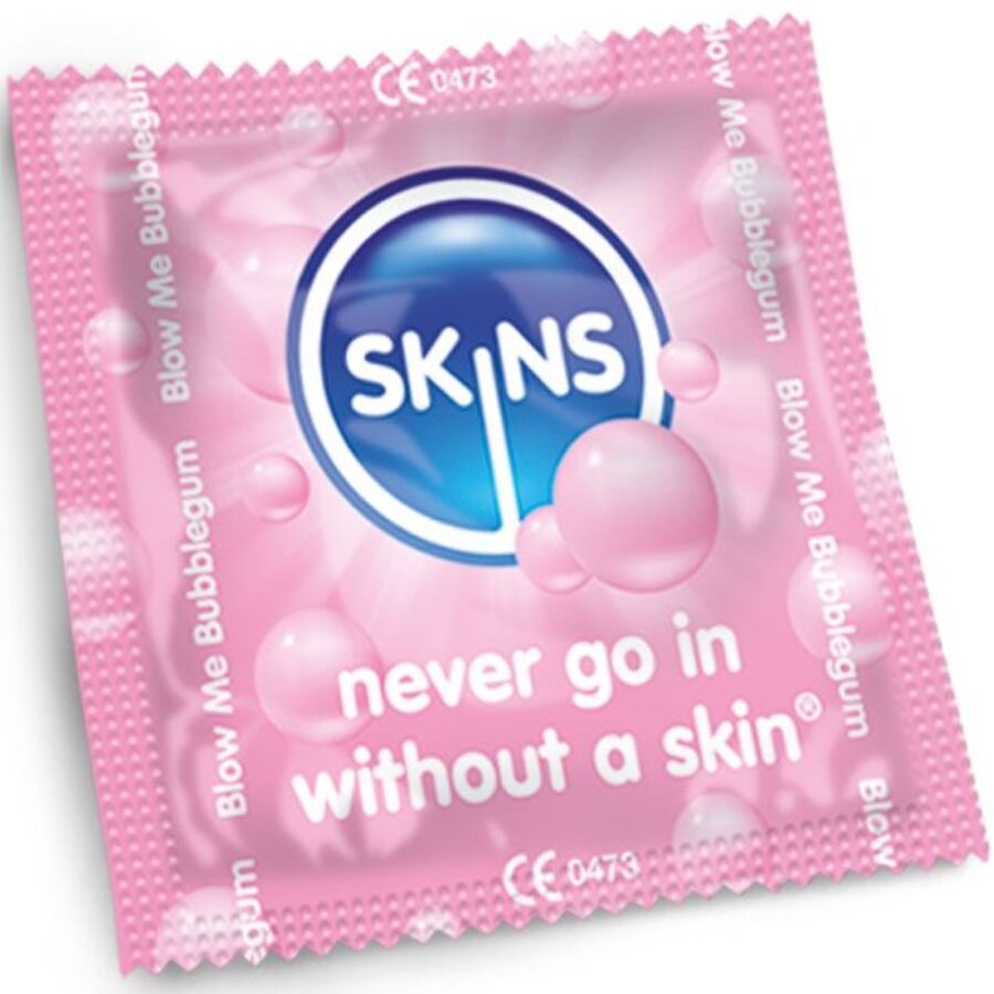 SKINS - PACK DE 8 PRÉSERVATIFS PREMIUM BUBBLEGUM – Image 3