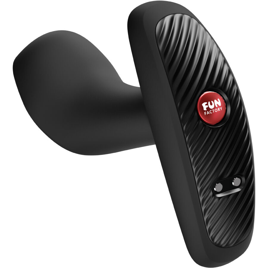 FUN FACTORY - BOOTIE VIBE PLUG ANAL VIBRADOR NEGRO - Imagen 2