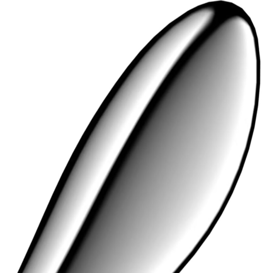SATISFYER - STAR FORCE 3 GODEMICHET DOUBLE EN ACIER INOXYDABLE – Image 3