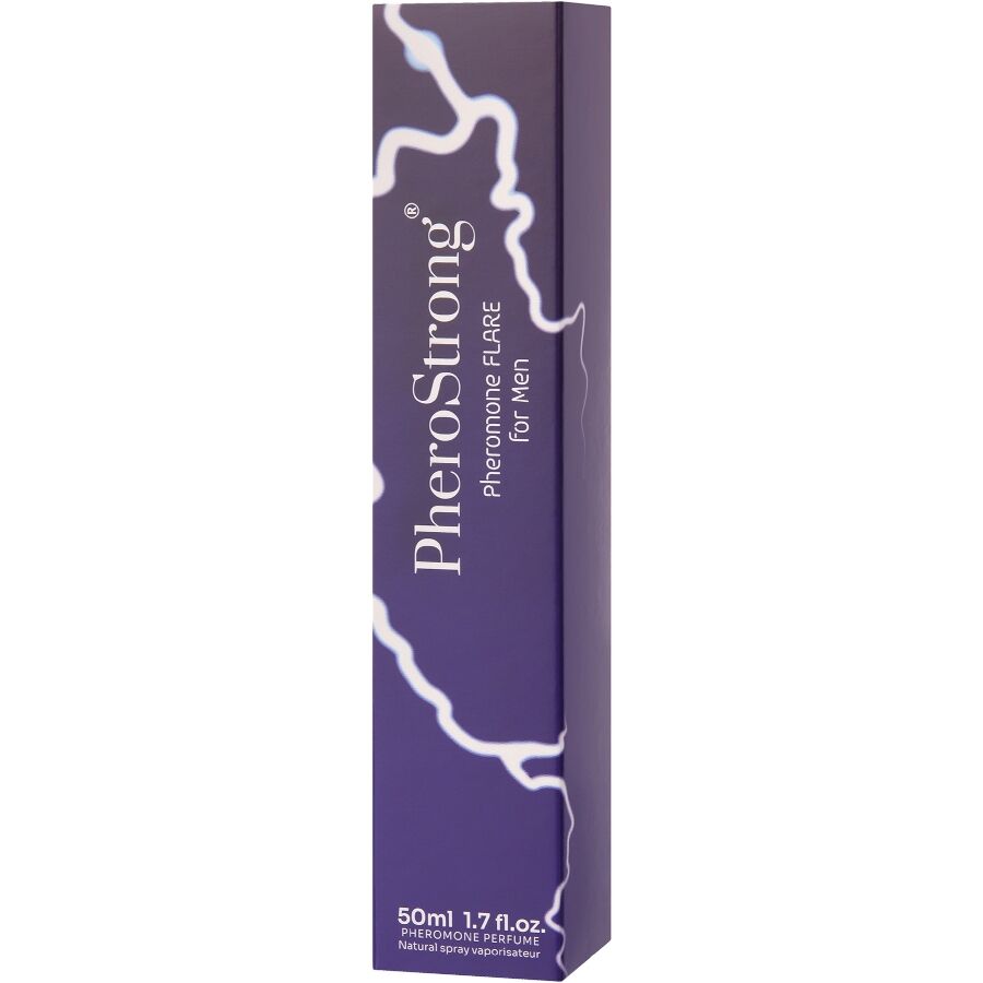 PHEROSTRONG - FLARE PERFUME CON FEROMONAS PARA HOMBRE 50 ML - Imagen 3