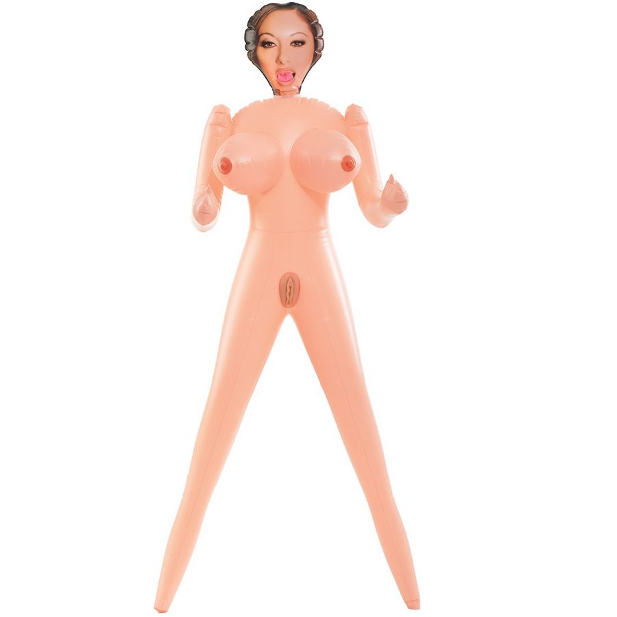 EXTREME DOLLZ - MUÑECA HINCHABLE TAMAÑO REAL CON CARA 3D, VAGINA Y ANO REALISTA - Imagen 2