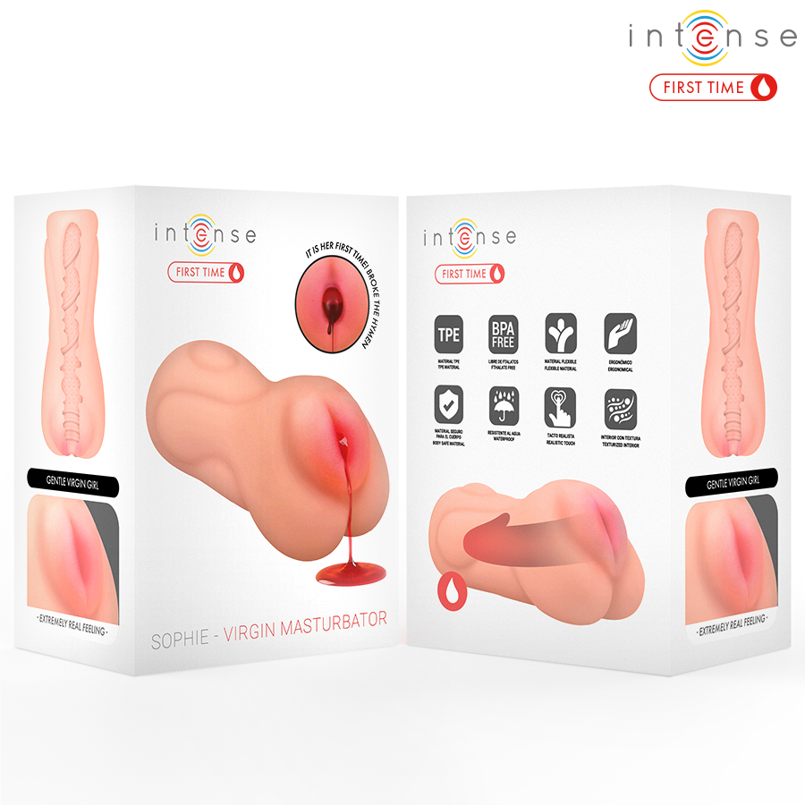 INTENSE FIRST TIME - SOPHIE VIRGIN MASTURBATEUR AVEC SAIGNEMENT – Image 3
