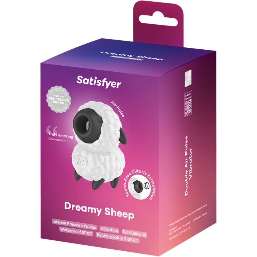 SATISFYER - VIBRATEUR MOUTON DE RÊVE ET STIMULATEUR À IMPULSIONS D'AIR – Image 3