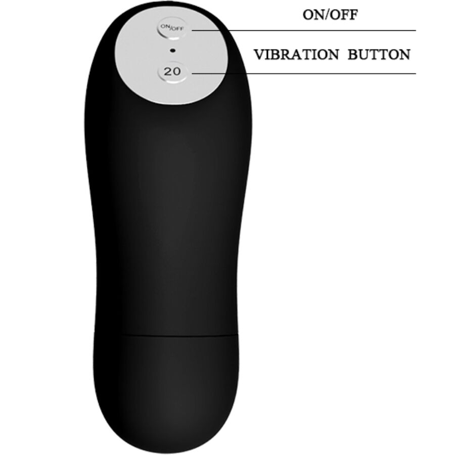 BAILE - TANGA CON BALA VIBRADORA Y CONTROL REMOTO NEGRO - Imagen 5