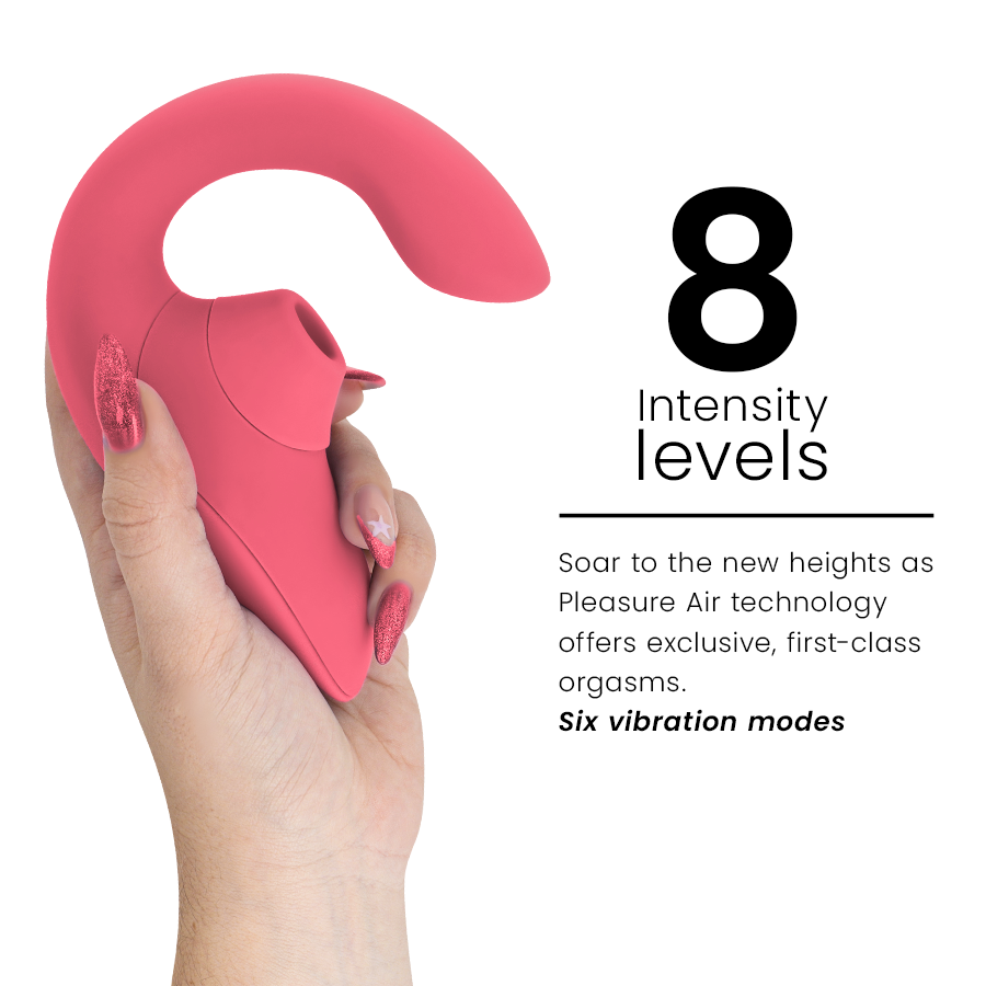 WOMANIZER - BLEND ESTIMULADOR VIBRADOR RABBIT ROSA - Imagen 5