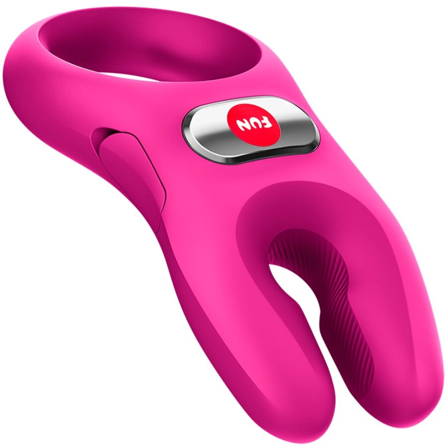 FUN FACTORY - ANNEAU PÉNIS VIBRANT PRO NOS MAGENTA – Image 2