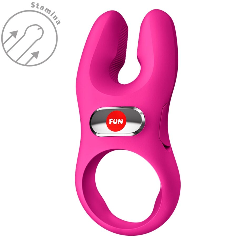 FUN FACTORY - ANNEAU PÉNIS VIBRANT PRO NOS MAGENTA – Image 4
