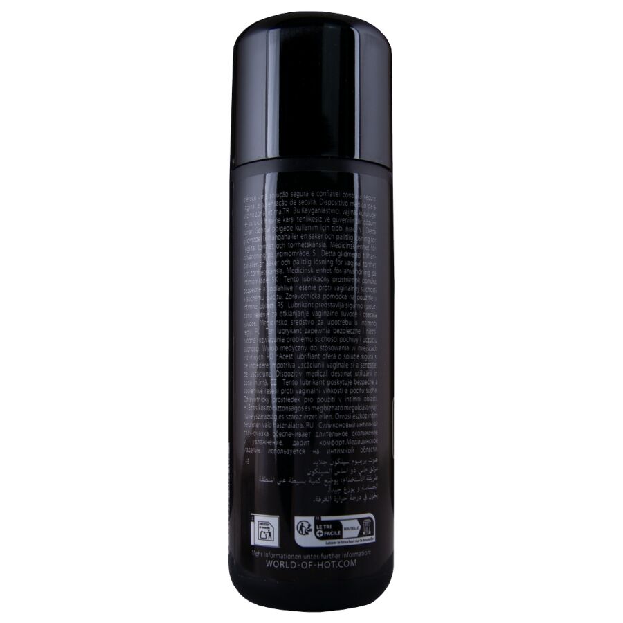 HOT - PREMIUM SILICONE GLIDE LUBRICANTE BASE SILICONA 200 ML - Imagen 3