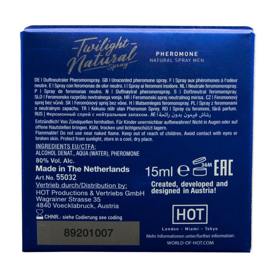 HOT - FEROMÔNIO CREPÚSCULO NATURAL PARA HOMENS 15 ML - Image 4