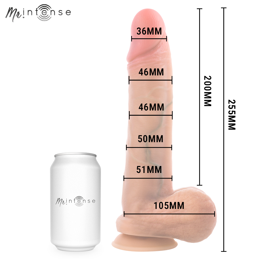 MR INTENSE - GARY XL PENE IN SILICONE ULTRA-REALISTICO CON TESTICOLI 25,5 CM -Ø- 5,1 CM - immagine 5