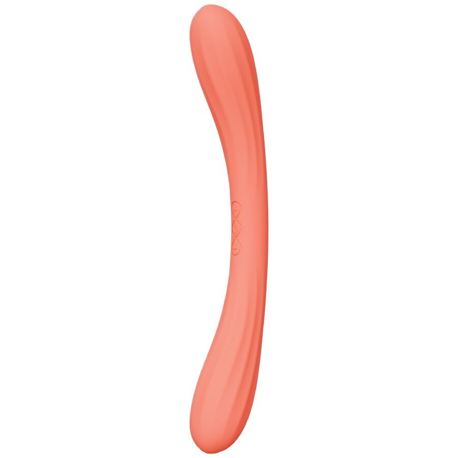 LELO - BOOMERANG VIBRATEUR DOUBLE EXTENSION ROUGE CORAIL – Image 2