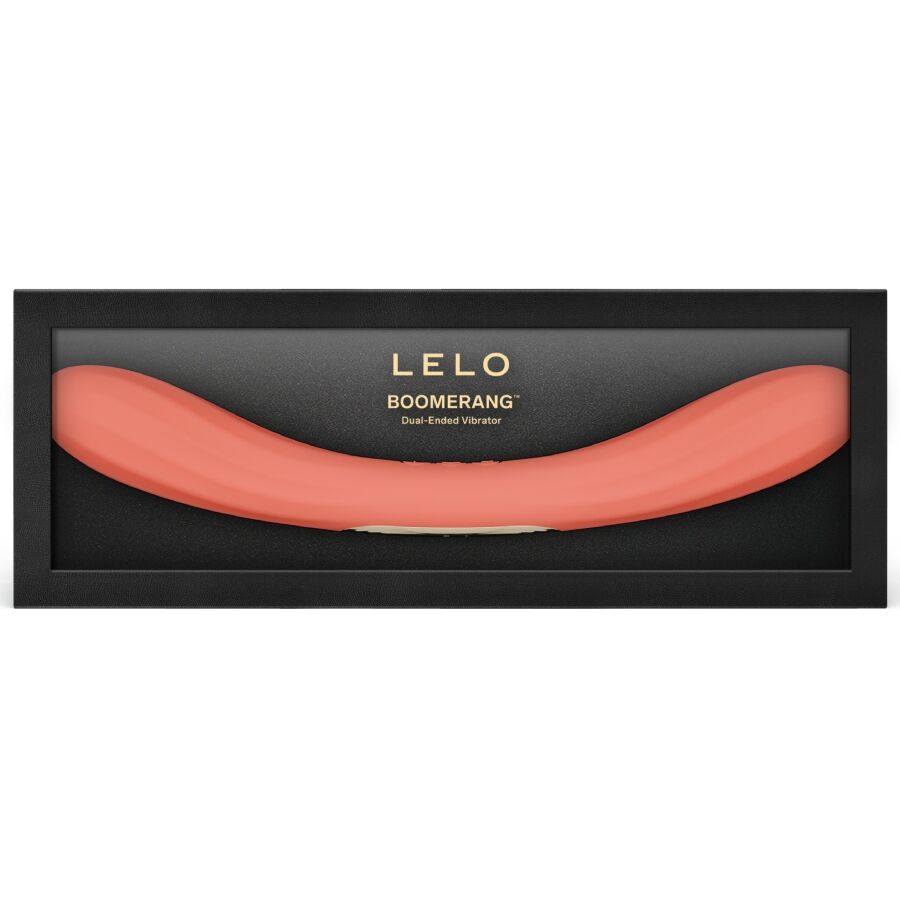 LELO - BOOMERANG VIBRATEUR DOUBLE EXTENSION ROUGE CORAIL – Image 3