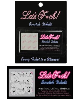 KHEPER GAMES - LETS F*CK! TARJETAS DE RASCAR