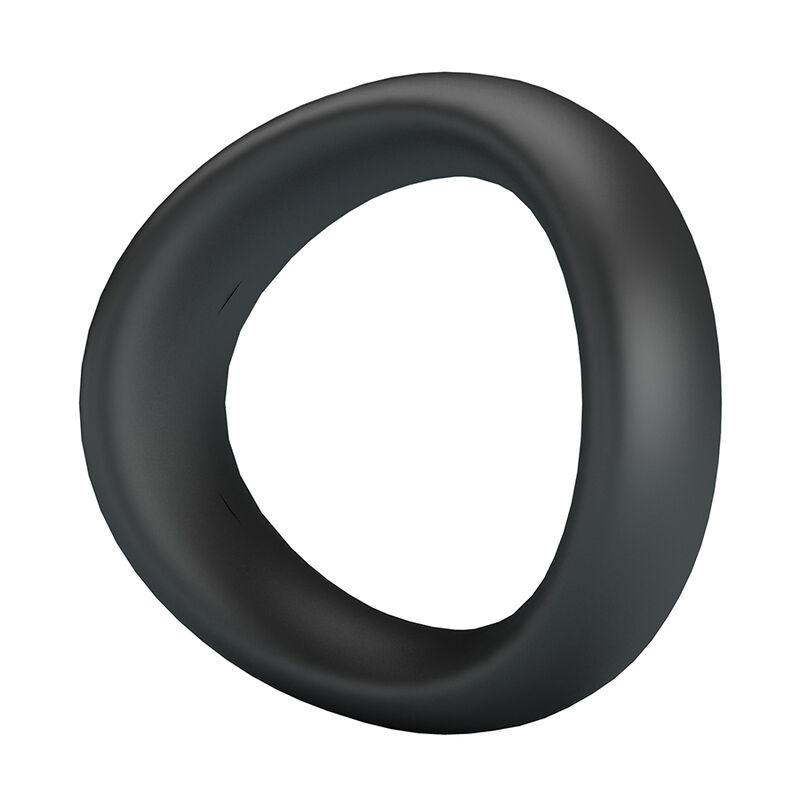 CRAZY BULL - VALEN ANNEAU PÉNAL ERGONOMIQUE EN SILICONE NOIR – Image 2
