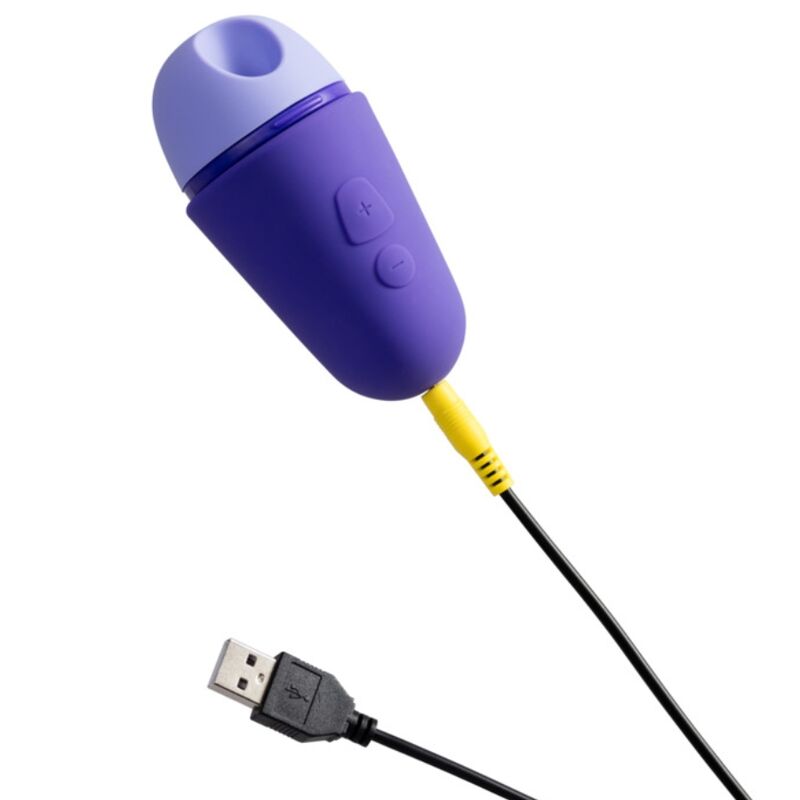 ROMP - STIMULATEUR CLITORIAL GRATUIT AVEC COUVERCLE, 10 NIVEAUX, RECHARGEABLE, VIOLET – Image 4