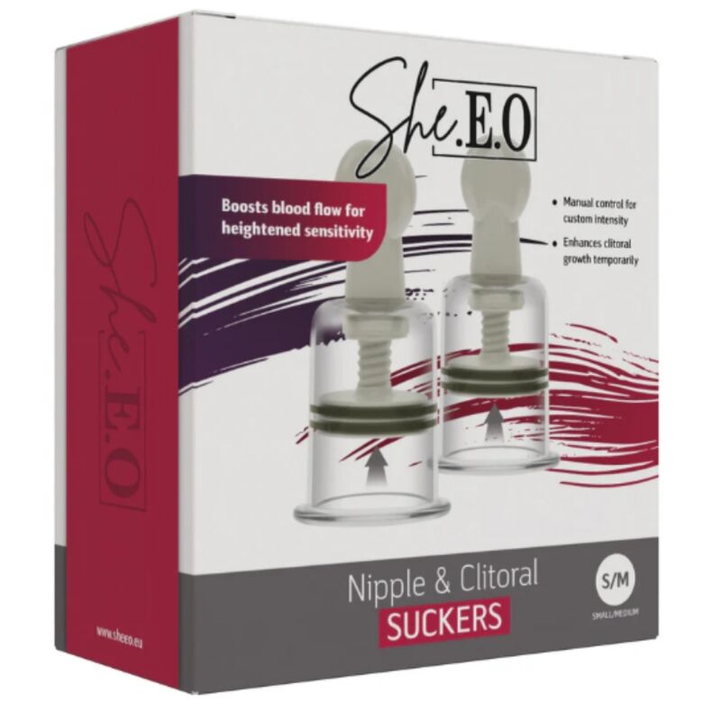 SHE.E.O - Ventouse pour mamelon et clitoris S/M – Image 5