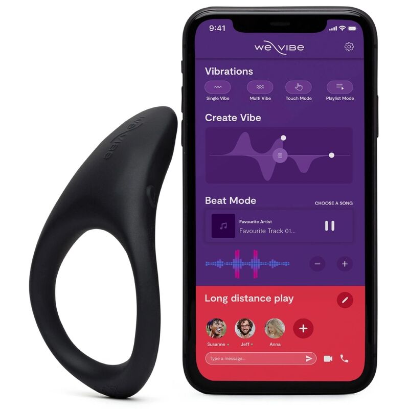 WE-VIBE - VERGE 2 ANNEAU VIBRANT WE CONNECT – Image 2
