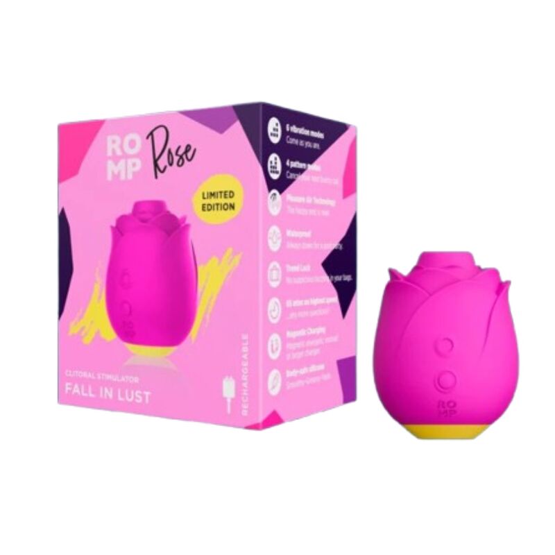 ROMP - ROSE 2.0 OUTIL DE SUCCION CLITORIDIENNE EN FORME DE ROSE – Image 2