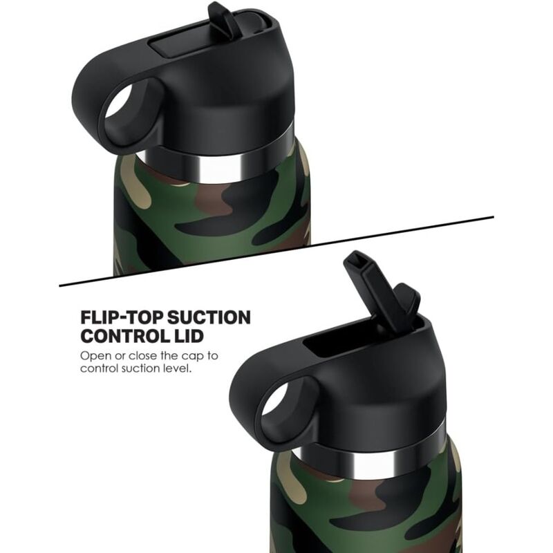 PDX PLUS - MASTURBADOR DISCRETO FAP FLASK HAPPY CAMPER CAMUFLAJE - Imagen 4