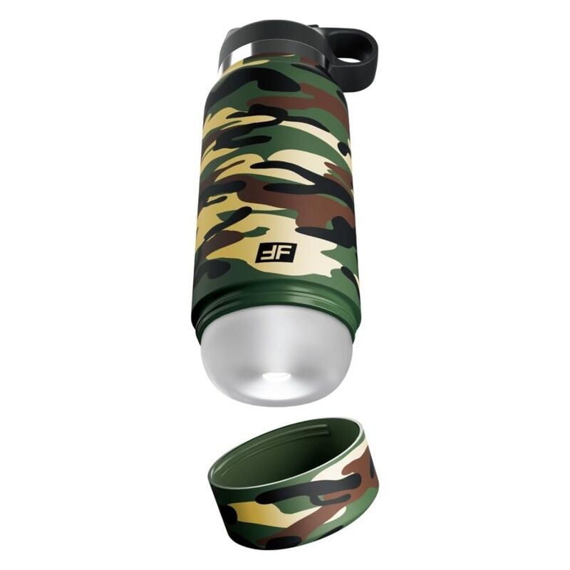 PDX PLUS - MASTURBADOR DISCRETO FAP FLASK HAPPY CAMPER CAMUFLAJE - Imagen 2